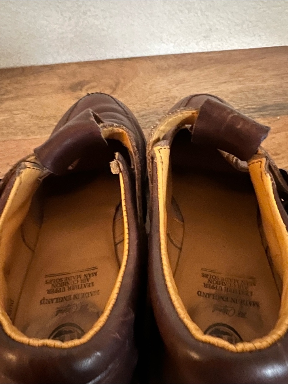 Dr. Marten T-Strap Brown Leather Platform Loafers Shoes Size EUR 8 US Women's 10 - Picture 13 of 13